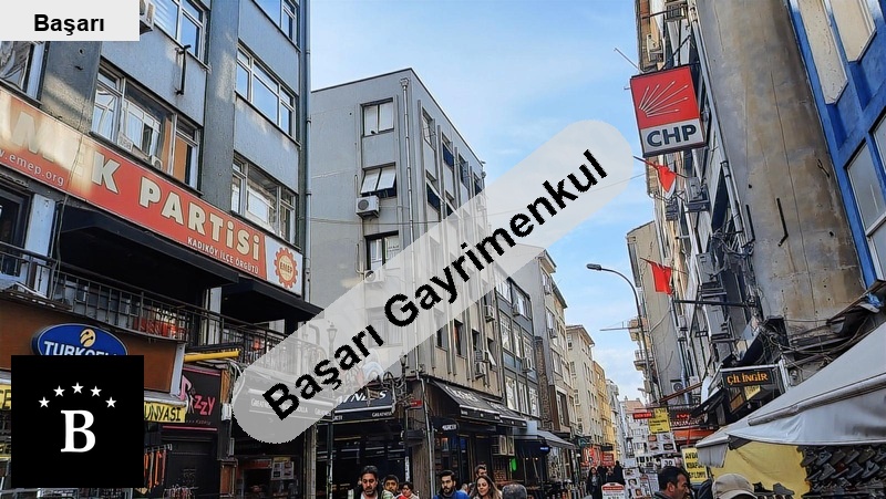 Başarı'dan kadıköy'ün merkezinde  i̇şhanı'nda satılık büro
