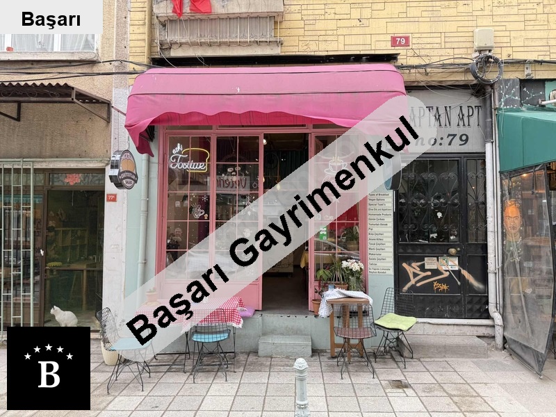 Başarı'dan kadıköy rasim paşa recaizade sokakta satılık dükkan