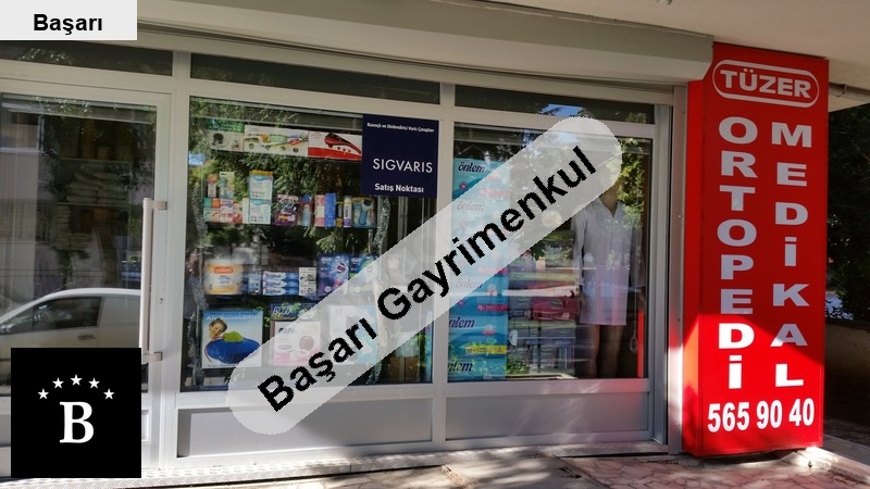 Başarı'dan şehi̇r hastanesi̇  okullara komşu 54 m2 satilik depolu dükkan