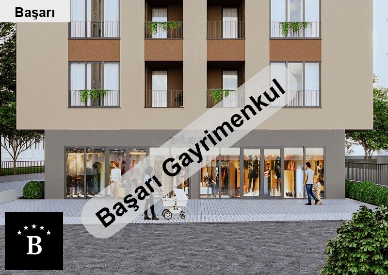 Başarı'dan kazaskerde 170 m2 net  90 m2 teras alanli satilik dükkan