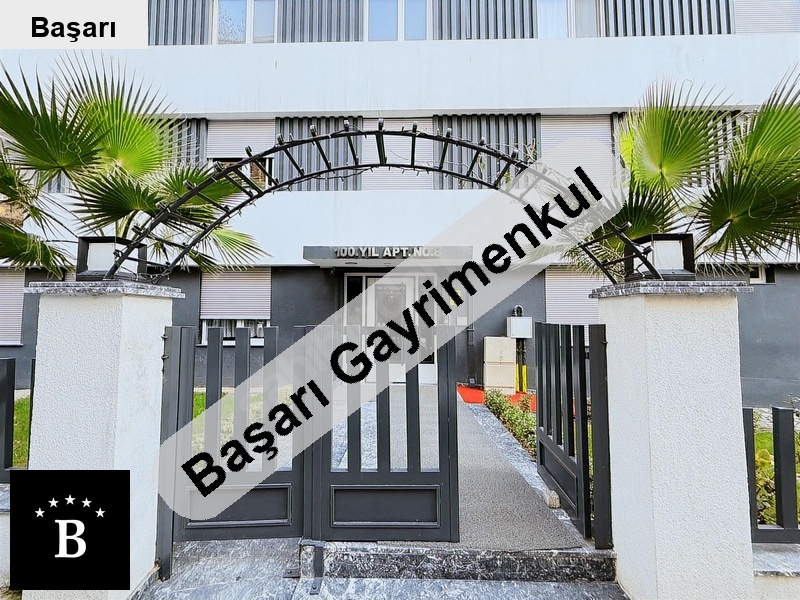 Başarı'dan suadiyede 2023 yapımı az katlı butik binada 90m2 2+1