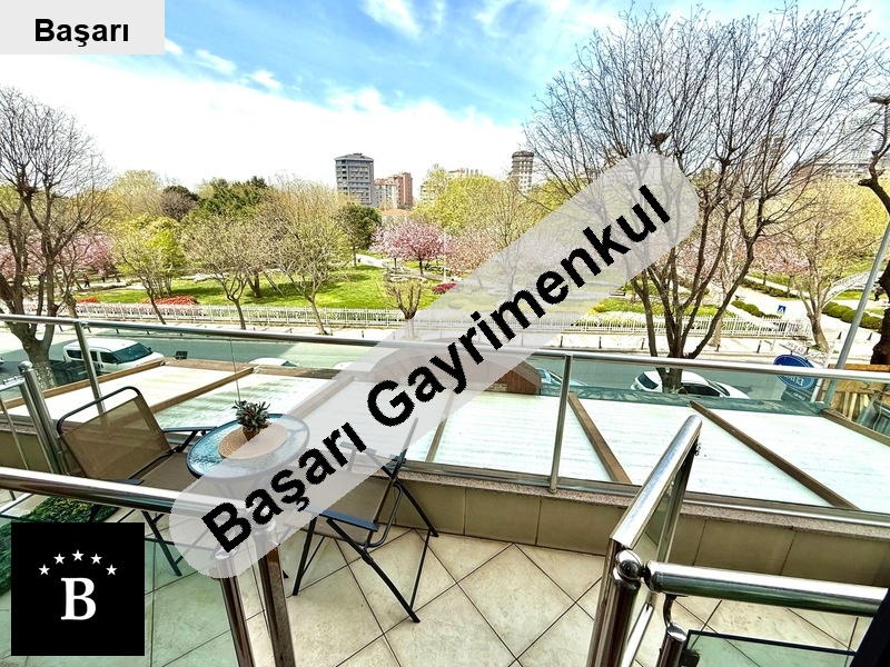 Başarı'dan muhteşem kapanmaz park manzarali balkonlu geni̇ş 2+1 ebeynli̇