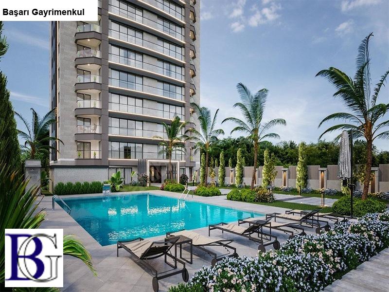 BAŞARI'DAN 7/24 güvenli̇kli̇ bi̇nada açik yüzme havuzlu 166m2net 4+1