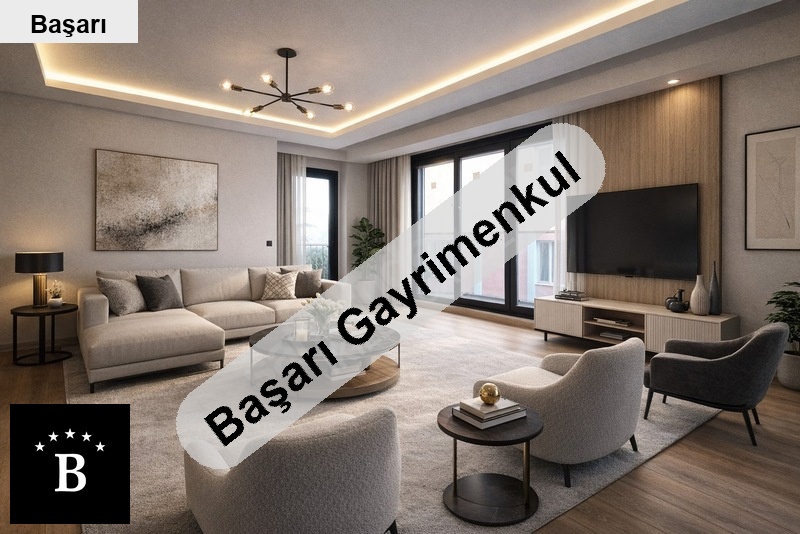 Başarı'dan göztepe'de 95 m² net 3+1 sıfır balkonlu daire