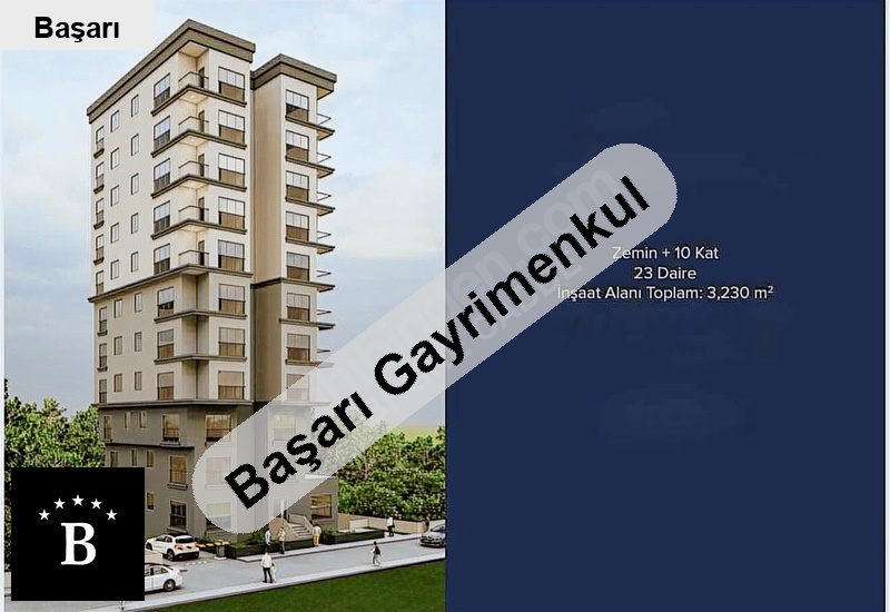 Başarı'dan suadiye aydın sokakta 109 m2 balkonlu 2+1 daire