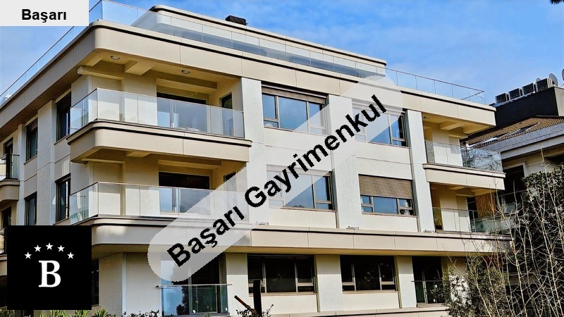 Başarı'dan ön parselde sıfırlüxiz  yeşillik manzaralı yalı dairesi
