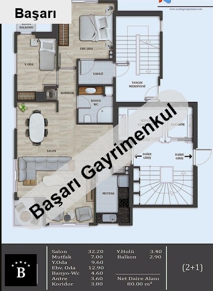 Başarı'dan göztepe'de 'ye 2paralel'de balkon  ebeyn banyolu