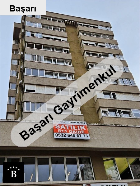 Başarı'dan göztepe mi̇ni̇büs yolu üzeri̇ satilik 5+1 dai̇re